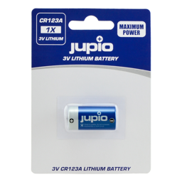 Toon details voor CR123A Lithium 3V 1 pc Afbeelding van CR123A Lithium 3V 1 pc