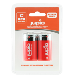 Afficher les détails pour Rechargeable Batteries C 5000mAh 2 pcs  Image de Rechargeable Batteries C 5000mAh 2 pcs