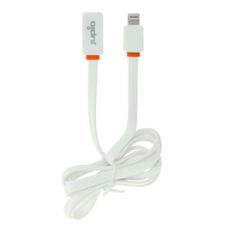 Afficher les détails pour Jupio Flat Cable Lightning to USB WHITE 1M Image de Jupio Flat Cable Lightning to USB WHITE 1M