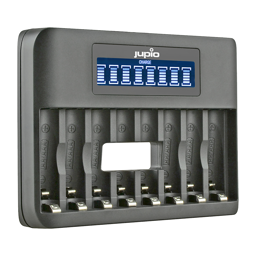 Afficher les détails pour Jupio USB 8-slots Octo Battery Charger LCD Image de Jupio USB 8-slots Octo Battery Charger LCD