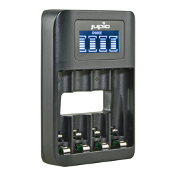 Afficher les détails pour Jupio USB 4-slots Battery Fast Charger LCD Image de Jupio USB 4-slots Battery Fast Charger LCD