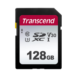 Toon details voor Transcend 128GB SDXC Class 10 UHS-I U3 V30 (R 100MB/s | W 25MB/s) Afbeelding van Transcend 128GB SDXC Class 10 UHS-I U3 V30 (R 100MB/s | W 25MB/s)