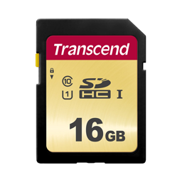 Toon details voor Transcend 16GB SDHC Class 10 UHS-I U1 MLC (R 95MB/s | W 20MB/s) Afbeelding van Transcend 16GB SDHC Class 10 UHS-I U1 MLC (R 95MB/s | W 20MB/s)