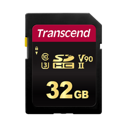Toon details voor Transcend 32GB SDHC UHS-II Class 3 (U3) Card (R 285MB/s | W 180MB/s) Afbeelding van Transcend 32GB SDHC UHS-II Class 3 (U3) Card (R 285MB/s | W 180MB/s)