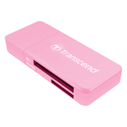 Afficher les détails pour Transcend USB3.0 SD/microSD Card Reader Pink Image de Transcend USB3.0 SD/microSD Card Reader Pink