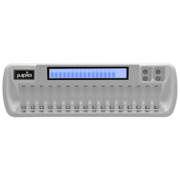 Afficher les détails pour Jupio Master Charger II 16x AA/AAA (World Edition EU/USA/UK/AUS) Image de Jupio Master Charger II 16x AA/AAA (World Edition EU/USA/UK/AUS)