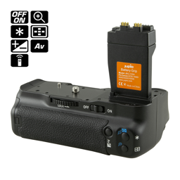 Show details for Battery Grip for Canon EOS 550D / 600D / 650D / 700D (BG-E8) Picture of Battery Grip for Canon EOS 550D / 600D / 650D / 700D (BG-E8)