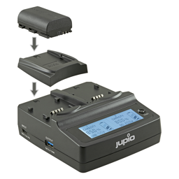 Afficher les détails pour Jupio Duo Charger V2 (60W/4.2-17.6V, not for use with JCP0001) Image de Jupio Duo Charger V2 (60W/4.2-17.6V, not for use with JCP0001)