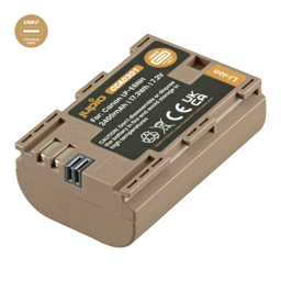 Afficher les détails pour LP-E6NH *ULTRA C* (USB-C input) 2400mAh Image de LP-E6NH *ULTRA C* (USB-C input) 2400mAh