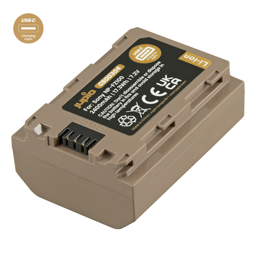 Toon details voor NP-FZ100 *ULTRA C* (USB-C input) 2400mAh Afbeelding van NP-FZ100 *ULTRA C* (USB-C input) 2400mAh