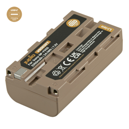Afficher les détails pour NP-F550 *ULTRA C* (USB-C input) 3350mAh Image de NP-F550 *ULTRA C* (USB-C input) 3350mAh