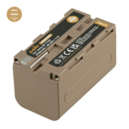 Afficher les détails pour NP-F750 *ULTRA C* (USB-C input) 6700mAh Image de NP-F750 *ULTRA C* (USB-C input) 6700mAh