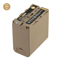 Afficher les détails pour NP-F970 *ULTRA C* (USB-C 20W PD input/output) 10050mAh Image de NP-F970 *ULTRA C* (USB-C 20W PD input/output) 10050mAh