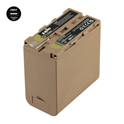 Afficher les détails pour *ProLine* NP-F970 (USB-C 20W PD input/output) 10500mAh Image de *ProLine* NP-F970 (USB-C 20W PD input/output) 10500mAh