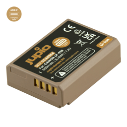 Afficher les détails pour LP-E10 *ULTRA C* (USB-C input) 1100mAh Image de LP-E10 *ULTRA C* (USB-C input) 1100mAh