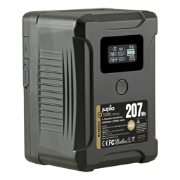 Show details for *ProLine* Extreme 207 V-Mount battery 14000mAh (207Wh) - LCD Display, USB-C PD 65W in/output, D-Tap in/output and USB-A output. Picture of *ProLine* Extreme 207 V-Mount battery 14000mAh (207Wh) - LCD Display, USB-C PD 65W in/output, D-Tap in/output and USB-A output.