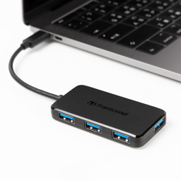 Afficher les détails pour Transcend 4-Port USB 3.1 HUB with USB Type-C cable Image de Transcend 4-Port USB 3.1 HUB with USB Type-C cable