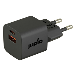 Afficher les détails pour Jupio Dual USB (1C1A) GaN Charger 30W Image de Jupio Dual USB (1C1A) GaN Charger 30W