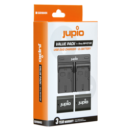 Afficher les détails pour Jupio Value Pack: 2x Battery NP-FZ100 2040mAh + USB Dual Charger Image de Jupio Value Pack: 2x Battery NP-FZ100 2040mAh + USB Dual Charger