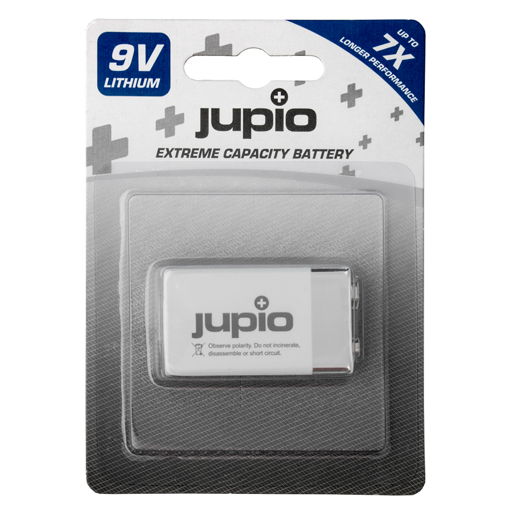 Picture of Jupio Lithium Battery 9V 1 pc VPE-10