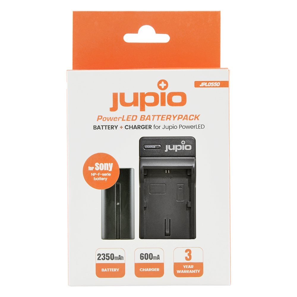 Image de Jupio PowerLED Batterypack F550 + Charger (EU/UK)