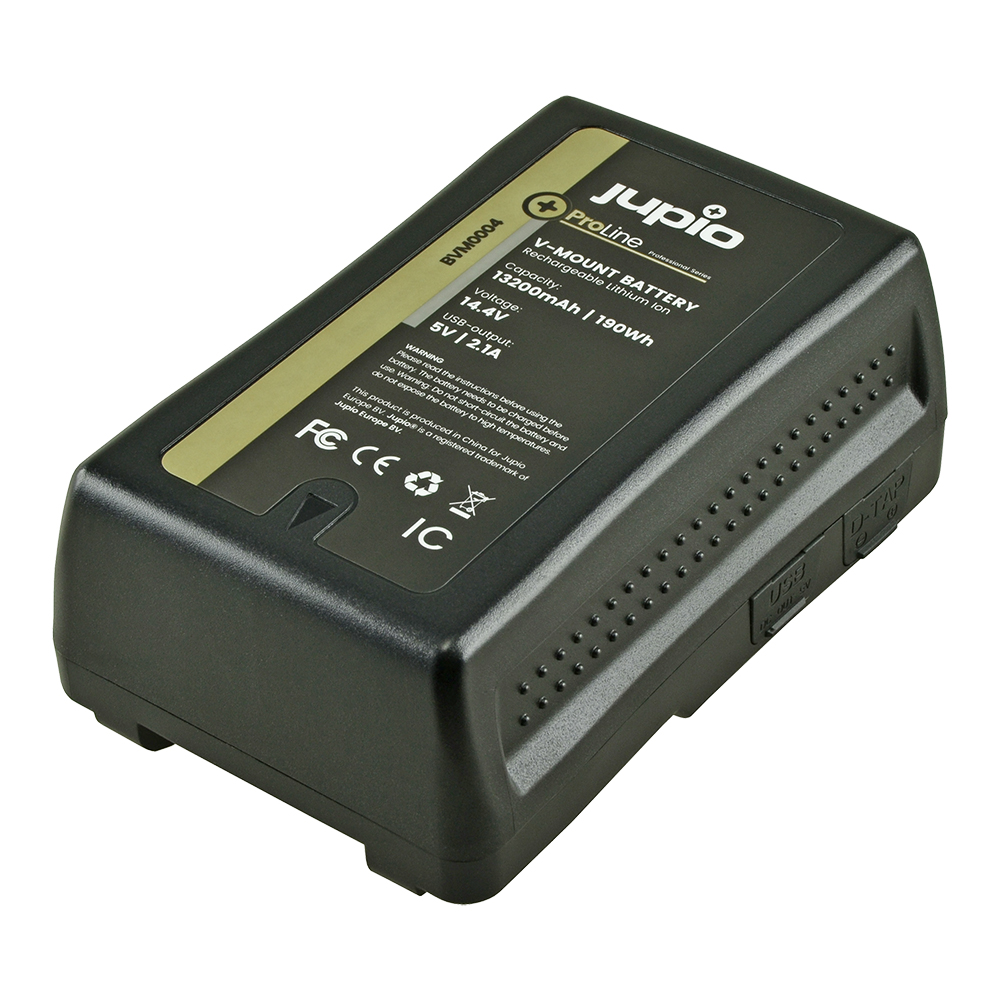 Image de *ProLine* V-Mount battery LED Indicator 14.4v 13200mAh (190Wh) - D-Tap and USB 5v DC Output