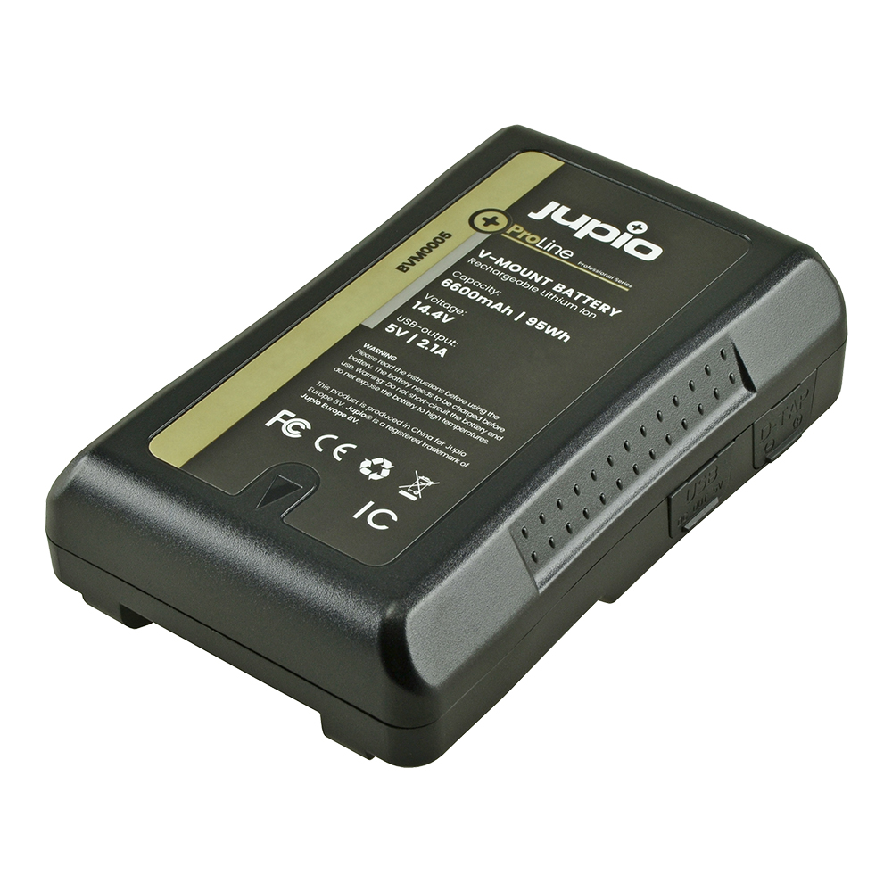 Image de *ProLine* V-Mount battery LED Indicator 14.4v 6600mAh (95Wh) - D-Tap and USB 5v DC Output