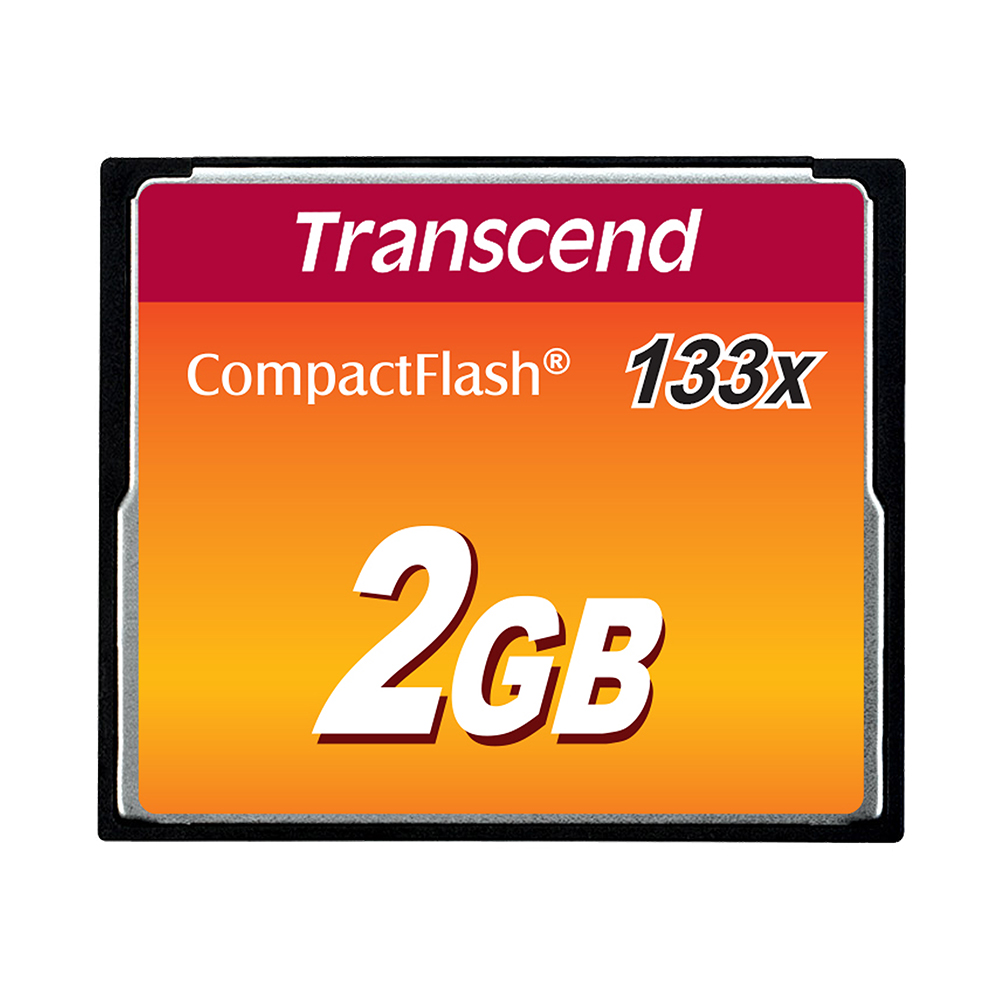 Image de Transcend 2 GB CompactFlash (133X | R 50MB/s | W 20MB/s )