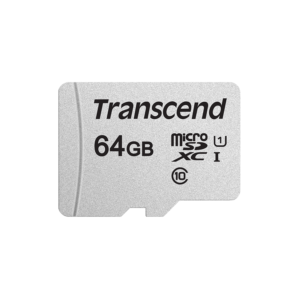 Image de Transcend 64GB micro SDXC Class 10 UHS-I U1 (R 95MB/s | W 45MB/s) (no box & adapter)