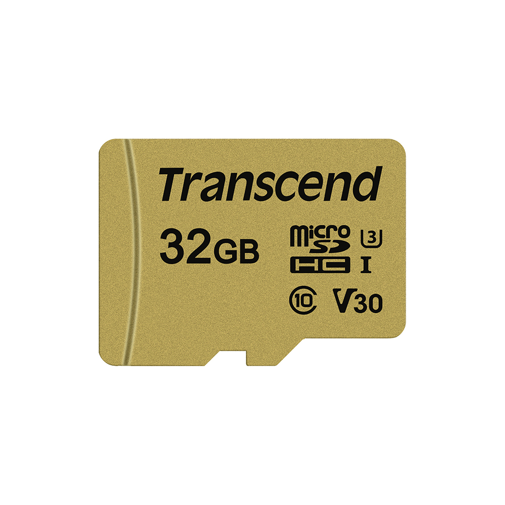 Image de Transcend 32GB micro SDHC Class 10 UHS-I U3 V30 MLC (R 95MB/s | W 60MB/s) (with adapter)