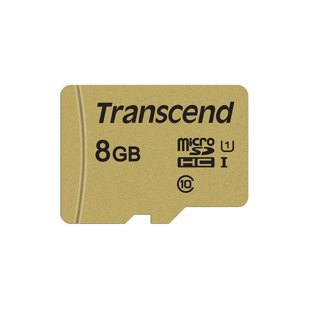 Picture of Transcend 8GB micro SDHC Class 10 UHS-I U1 MLC (R 95MB/s | W 60MB/s) (with adapter)