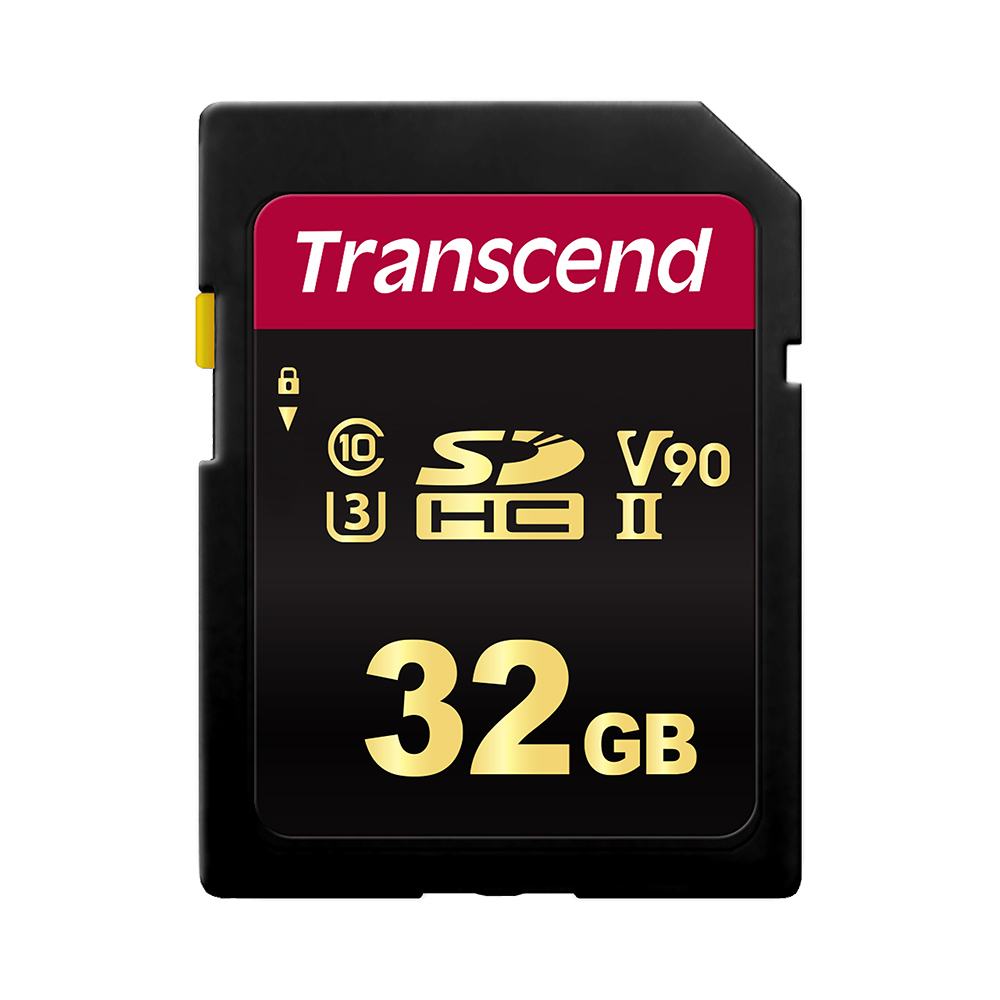 Image de Transcend 32GB SDHC UHS-II U3 MLC V90 (R 285MB/s | W 220MB/s)
