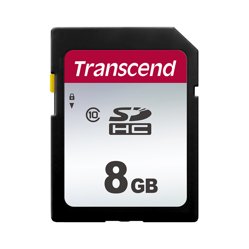 Picture of Transcend 8GB SDHC Class 10 UHS-I U1  (R 20MB/s | W 10MB/s)