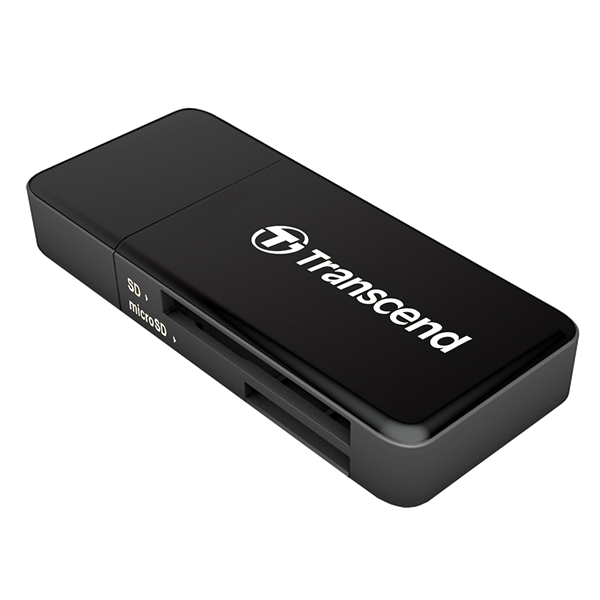 Afbeelding van Transcend USB3.0 SD/microSD Card Reader Black