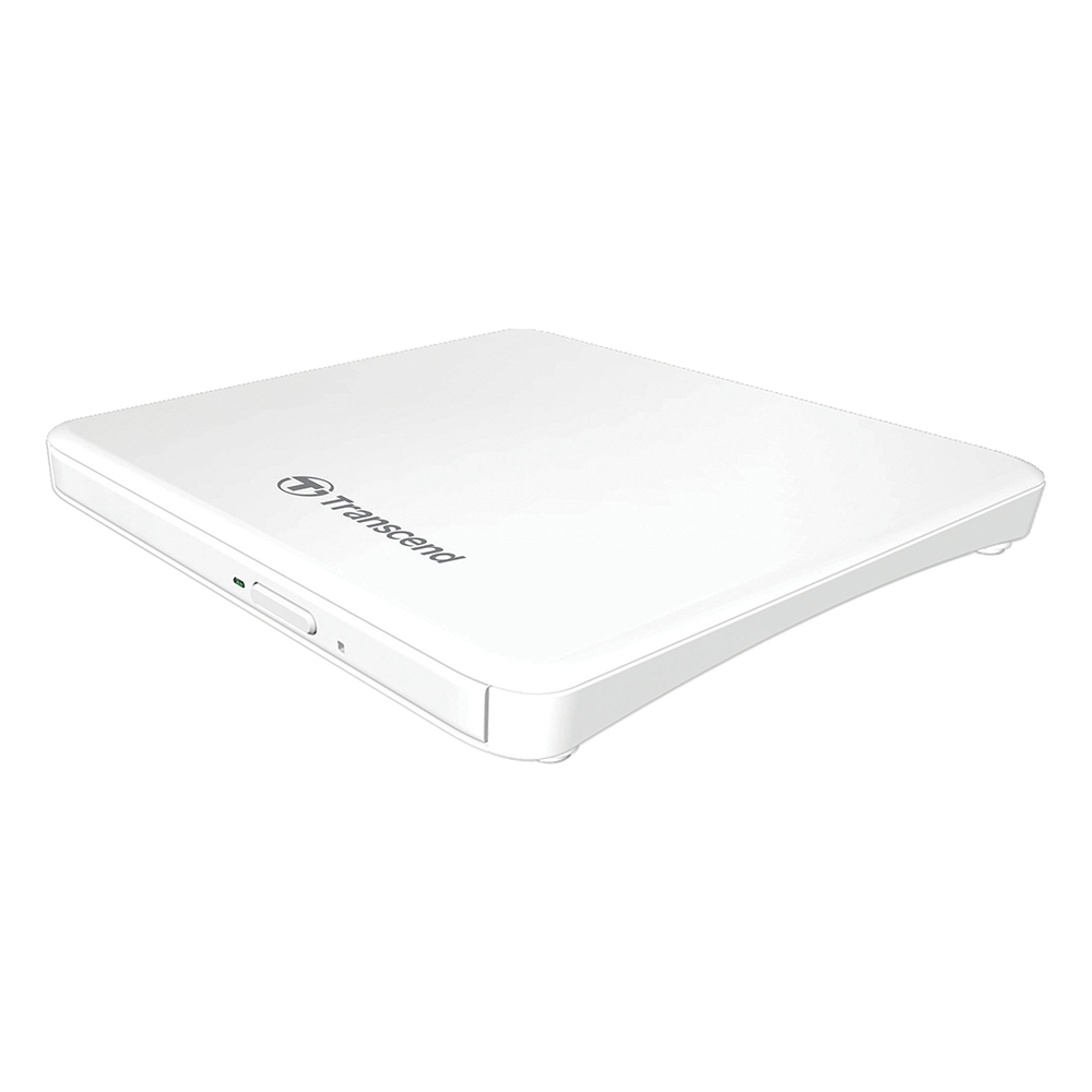 Picture of Transcend 8X Portable DVD Writer, Slim type, USB, White