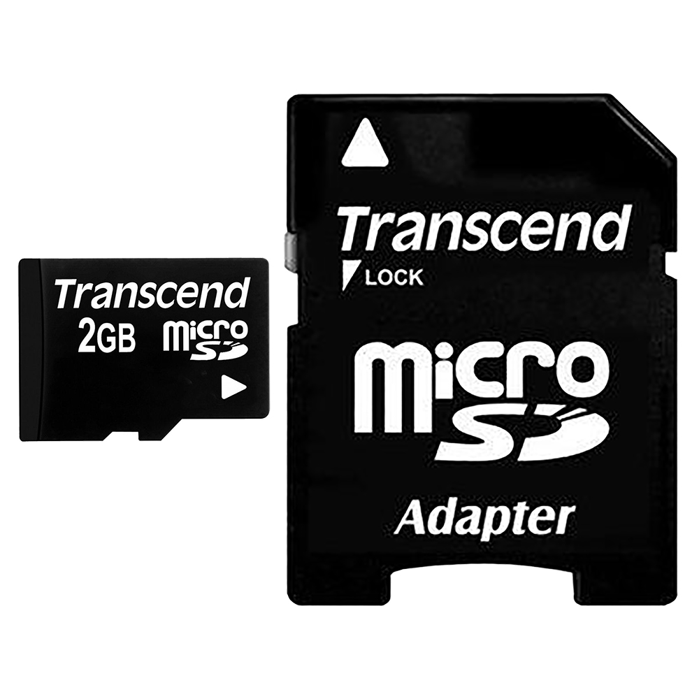 Picture of Transcend 2GB micro SD (with adapter)