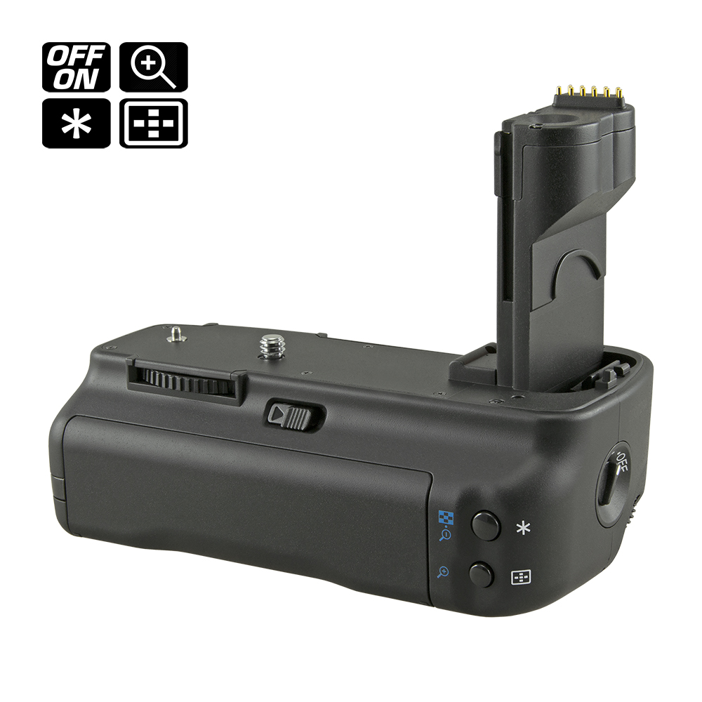 Aputure BP-E2 40D 30D Empuñadura de batería para Canon EOS 20D 50D