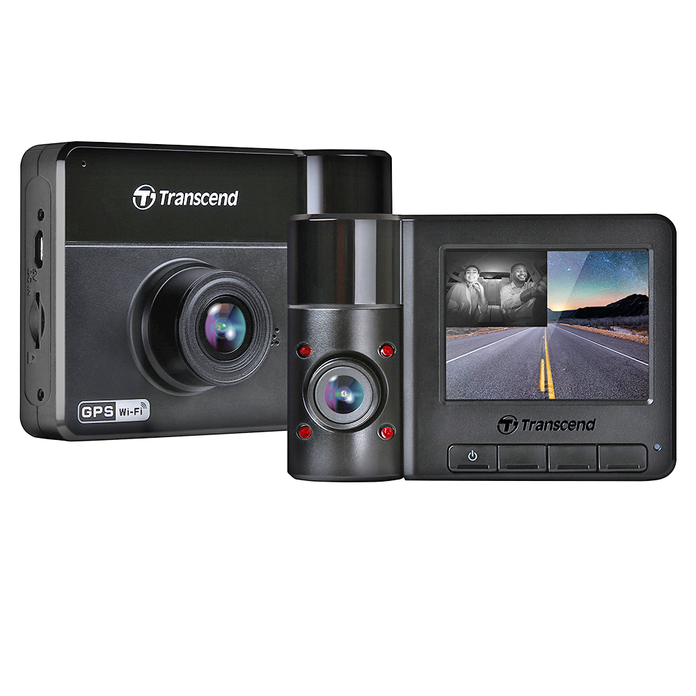 Image de Transcend DrivePro 550B Dashcam Double Lens with suction mount (64GB)