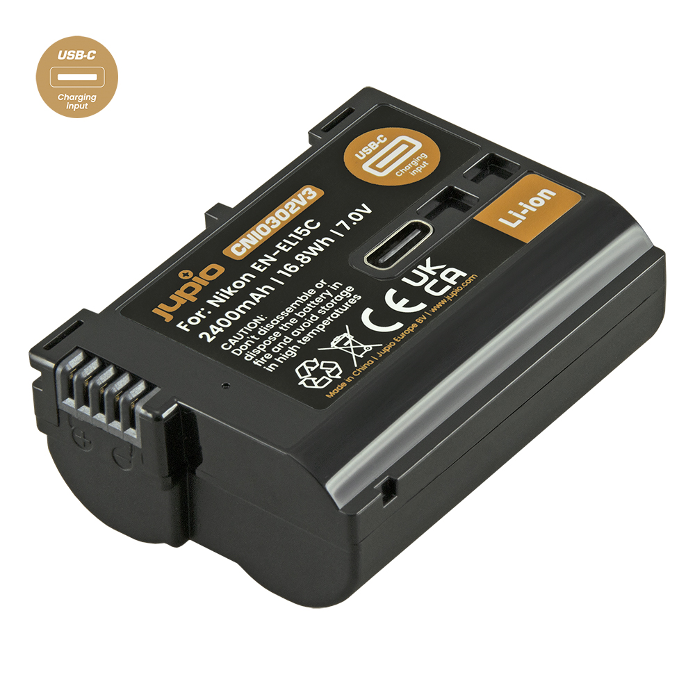 Afbeelding van Nikon EN-EL15C *ULTRA C* (USB-C input) 2400mAh